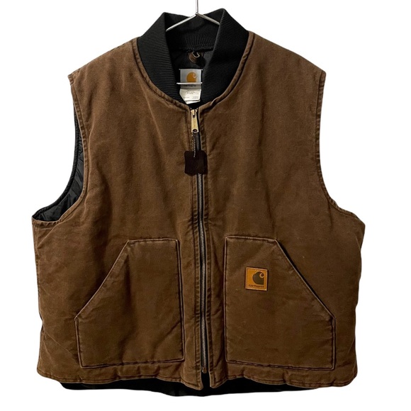 Carhartt Other - Carhartt Vintage Duck Vest with Union Label in chocolate brown